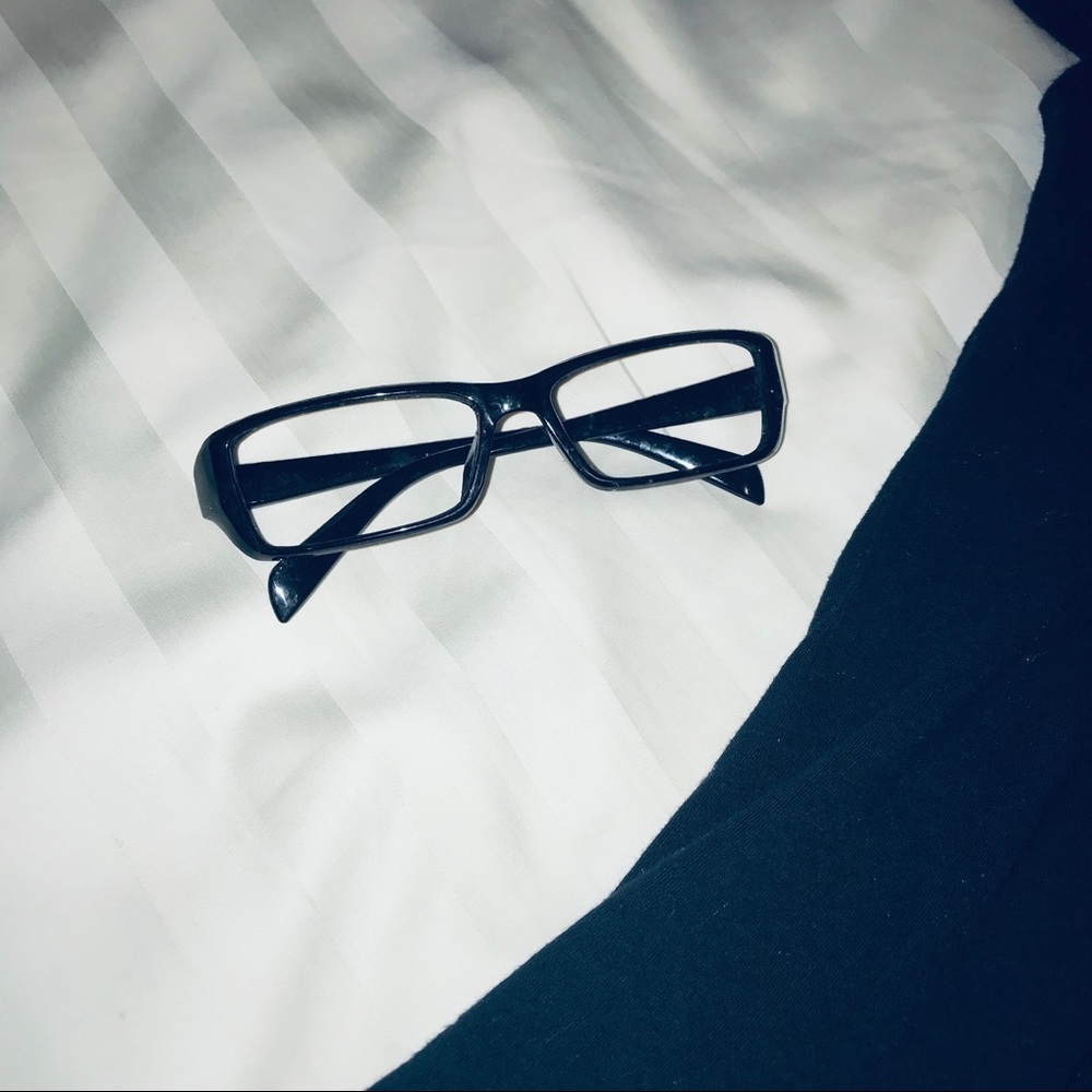 NWOT black glasses frames